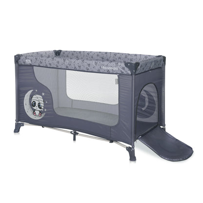 LORELLI PRENOSIVI KREVET MOONLIGHT 1 NIVO - COOL GREY PANDAS (2023)