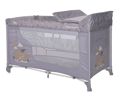 LORELLI PRENOSIVI KREVET MOONLIGHT 2 NIVOA - GREY DREAM (2023)