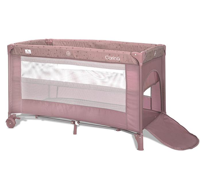 LORELLI PRENOSIVI KREVET CARINA 2 NIVOA - PINK STARS