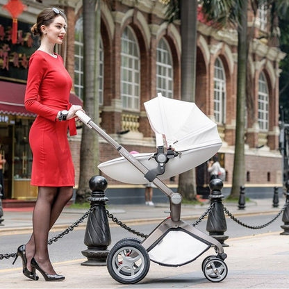 Hot Mom kolica 2u1 CRNO