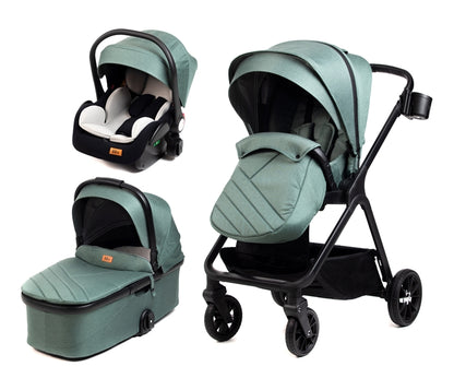 BBO KOLICA ZA BEBE 3u1 (A5) MAMAMIA - GREEN