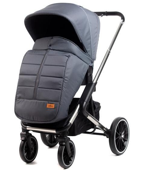 BBO Flex Trio kolica za bebe 3 u 1 Grey