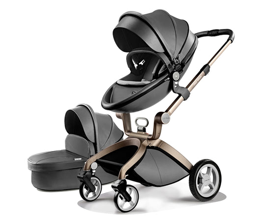 Hot Mom kolica 2u1 Dark gray