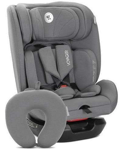 Lorelli Voyager I-size auto sediste za bebe 40-150cm sa jastukom za putovanje Sivo