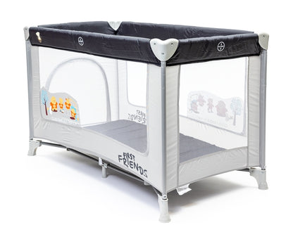 BBO PRENOSIVI KREVET (P902) 1 NIVO DREAM&PLAY GREY - PRINT