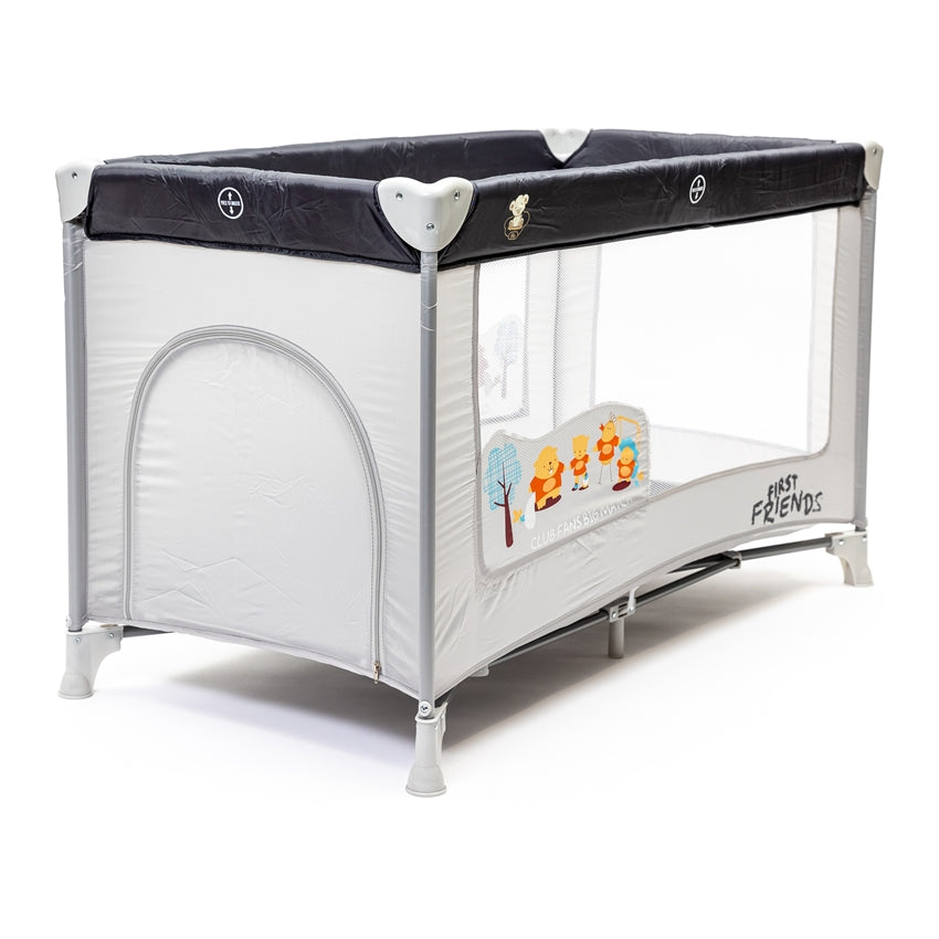 BBO PRENOSIVI KREVET (P902) 1 NIVO DREAM&PLAY GREY - PRINT