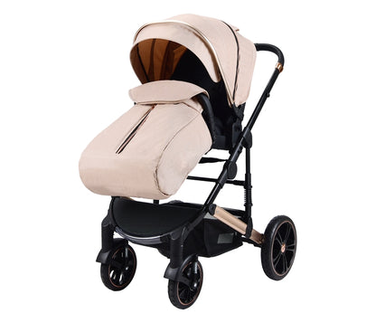 BBO KOLICA ZA BEBE (U8) MEGAMOVE set- Latte